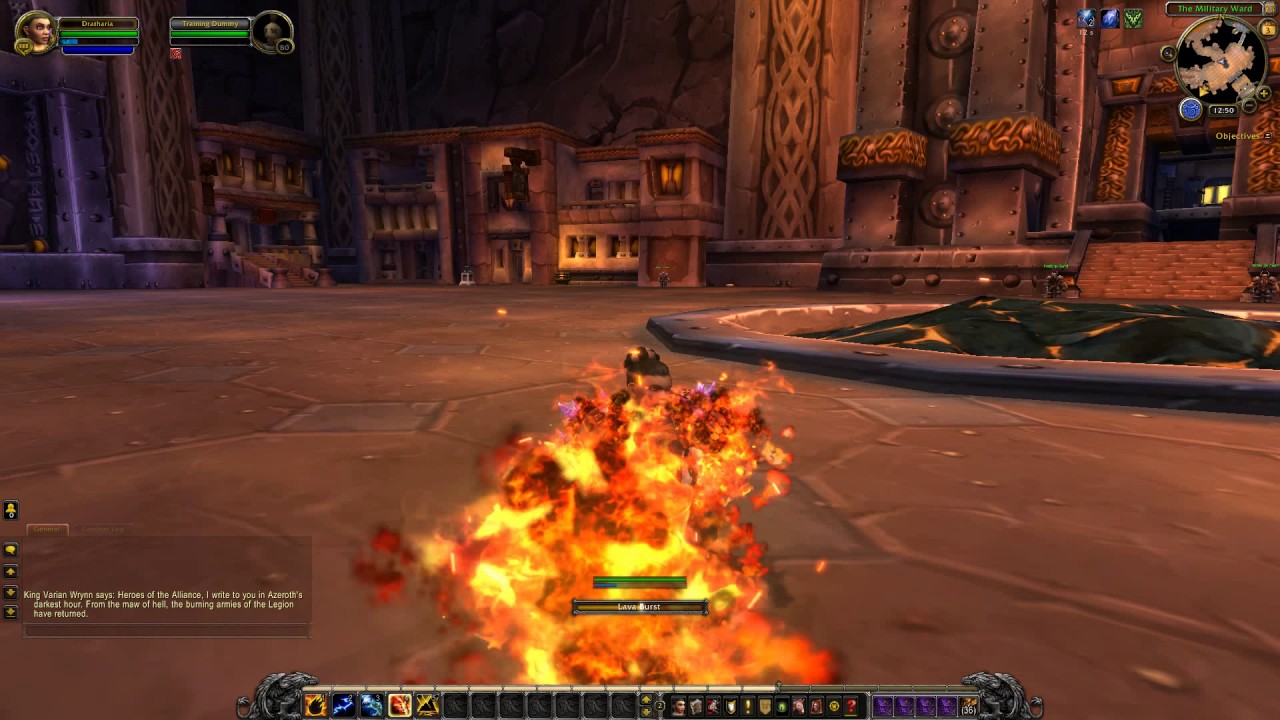 WOW PTR 7.3 - Shaman Animation - Dwarf Female