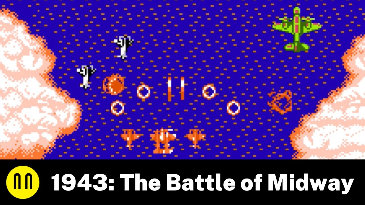 [NES] 1943: The Battle of Midway - Full Playthrough No Death