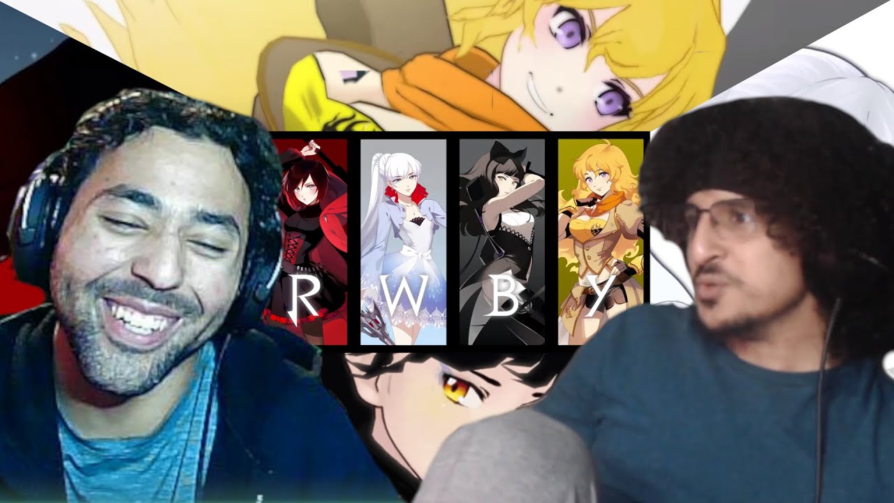 REACTING to ALL RWBY Trailers