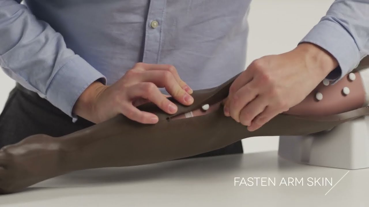 How to re-skin and re-vein the Limbs & Things IV Arms