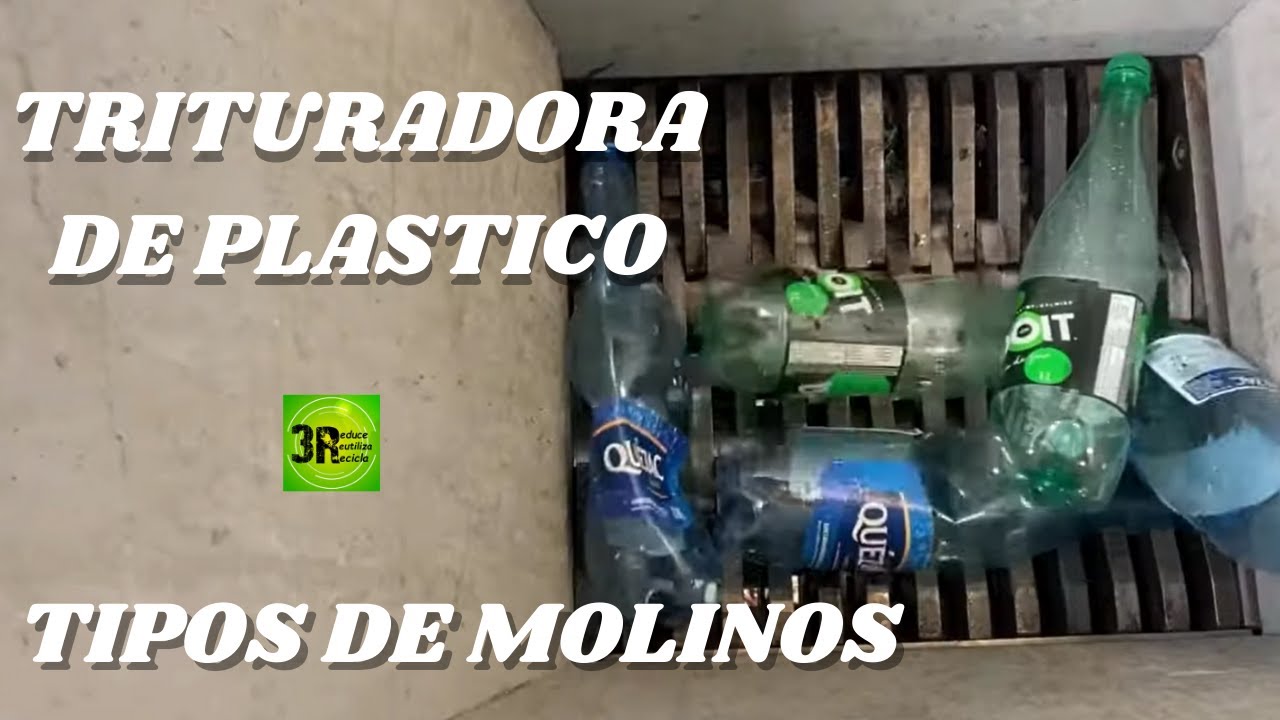 Molino de DE PLASTICO/ Como se hace y TIPOS DE molinos