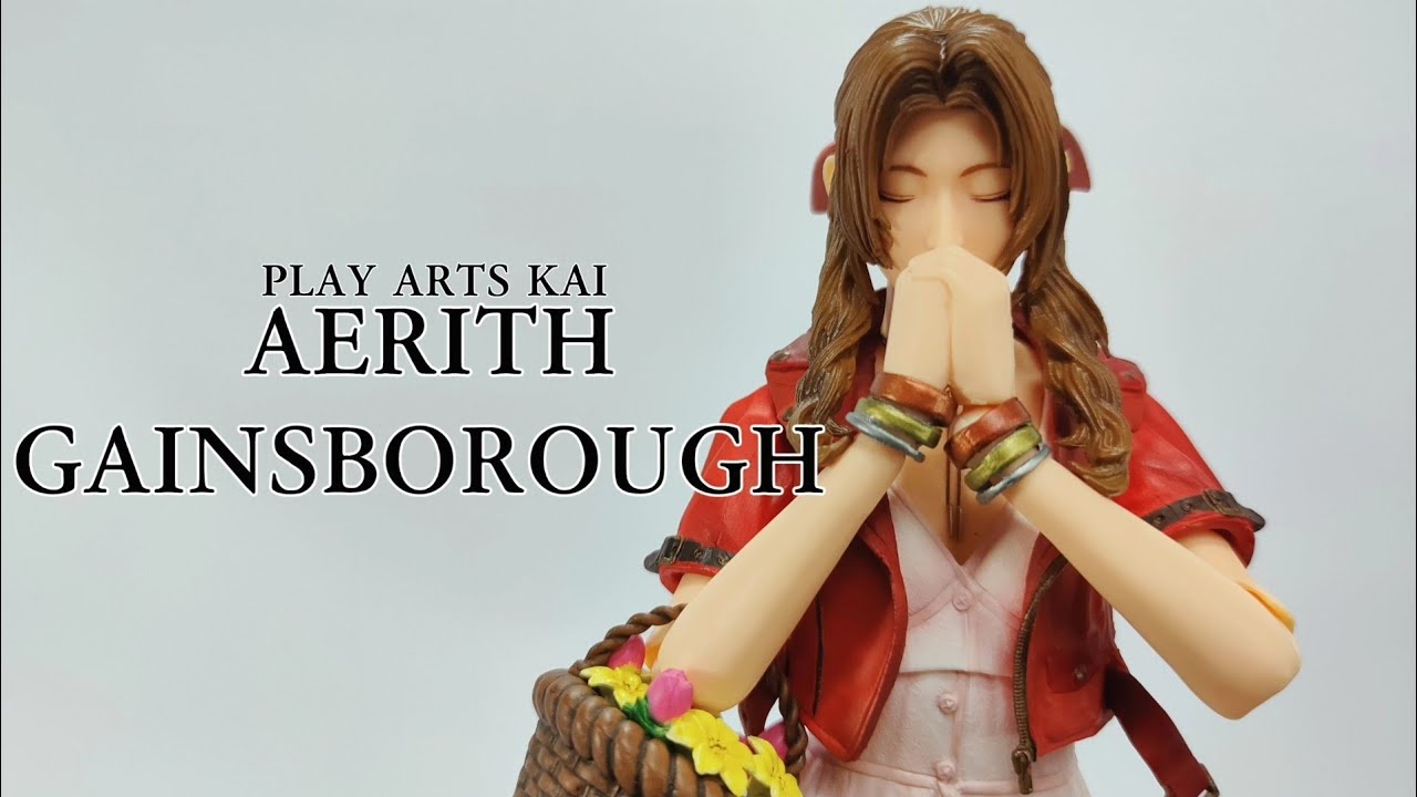 PLAY ARTS KAI FINAL FANTASY VII 7 REMAKE - AERITH GAINSBOROUGH