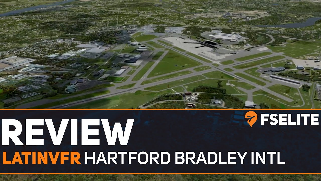 LatinVFR Hartford Bradley International Airport KBDL: The FSElite Review