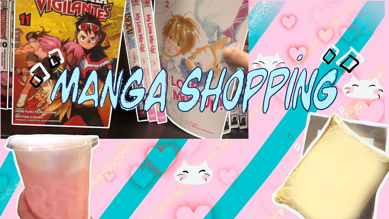 💖Manga shopping on Black Friday + Unboxing Manga packages🎁