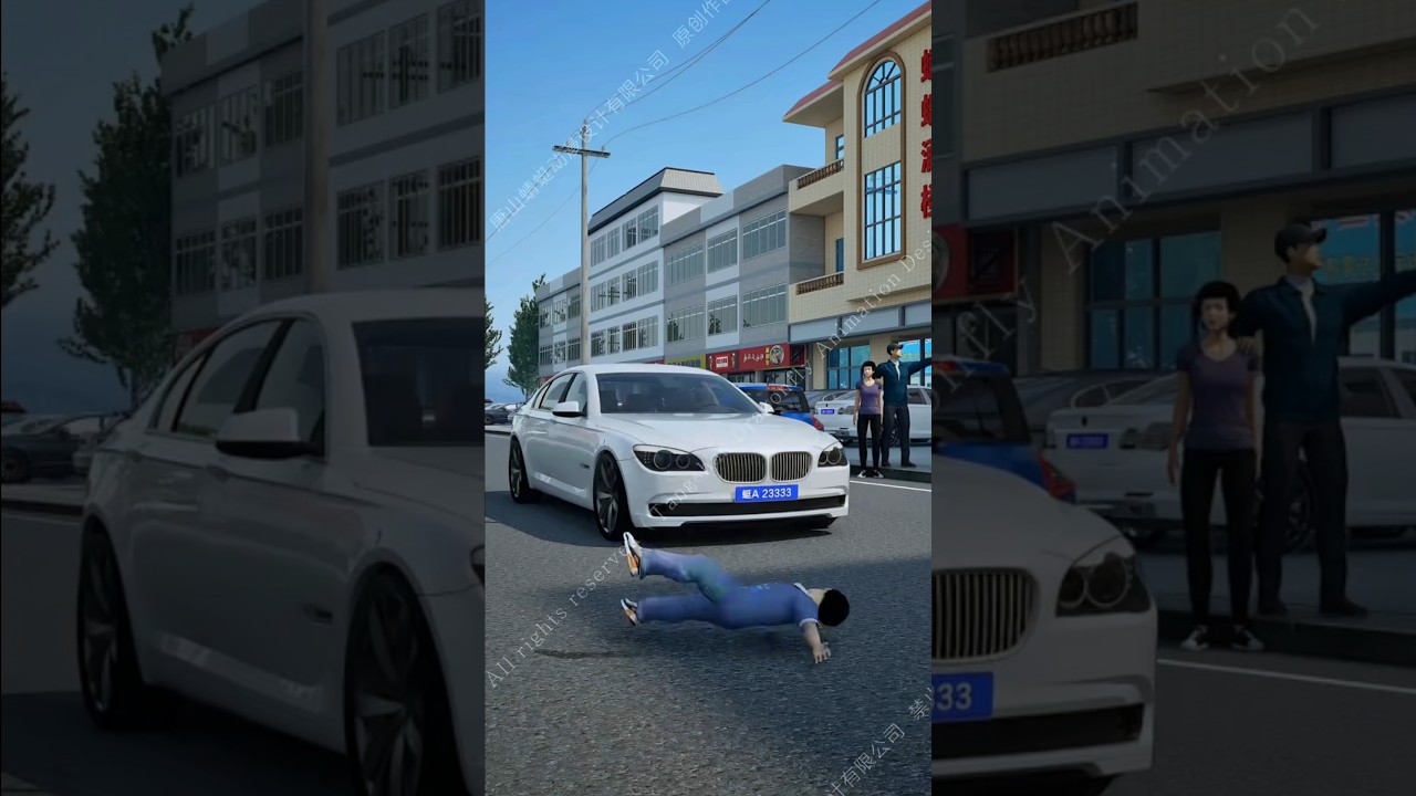 Child Lying Road Accident 😭 #shorts #3danimation