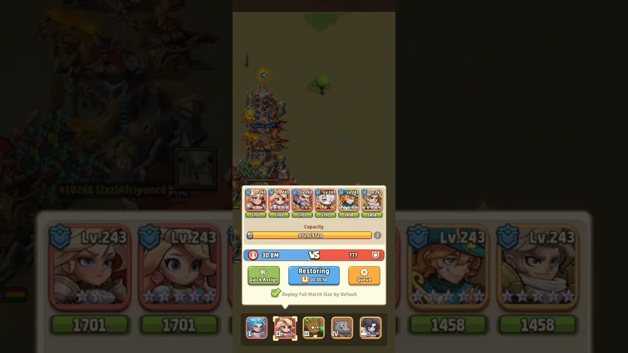 Top heroes gameplay Battlefield #games #gaming #strategygame #tips 