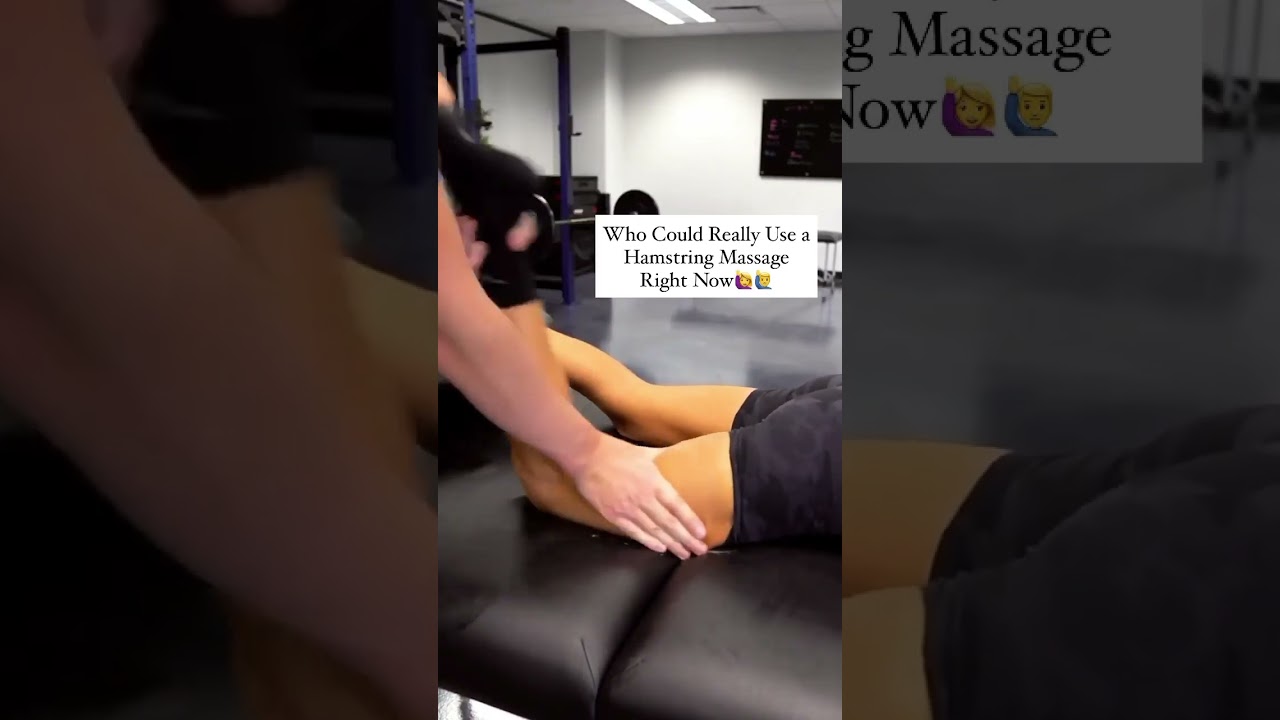 Hamstring #Massage