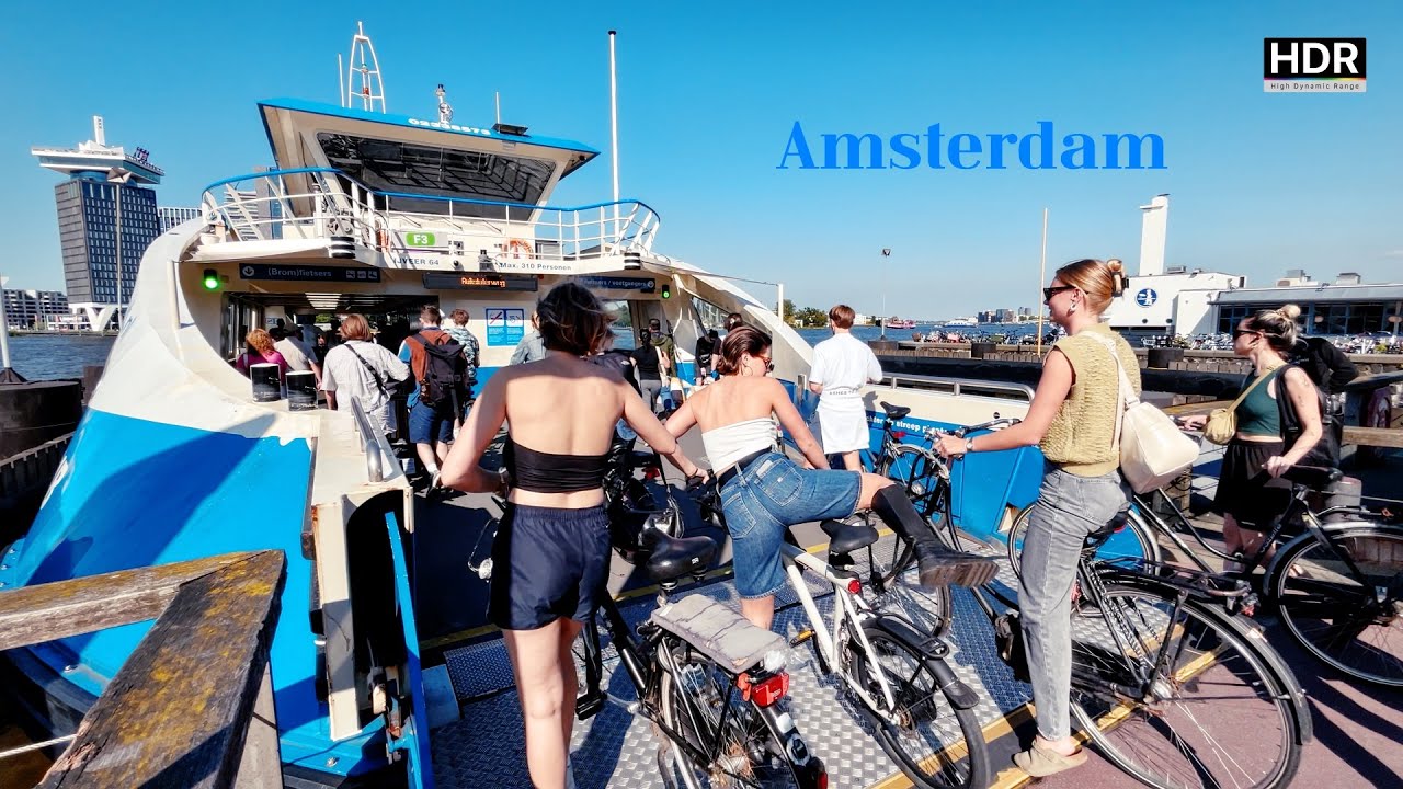 [Netherlands] Amsterdam part 1, lively evening in the red light district🇳🇱 4K HDR