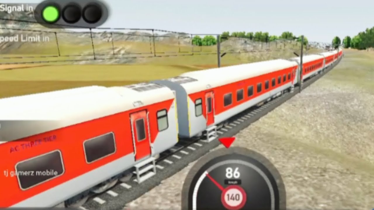 Indian train simulator | Indian railways | Indian train game android mobile #indiantrainsimulator