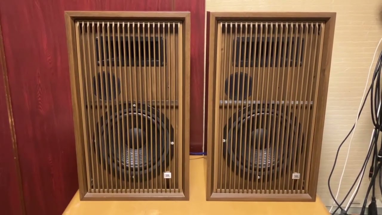 オーディオ試聴動画 JBL20cmウーハー  国産ホーンドライバー  国産古箱 ①