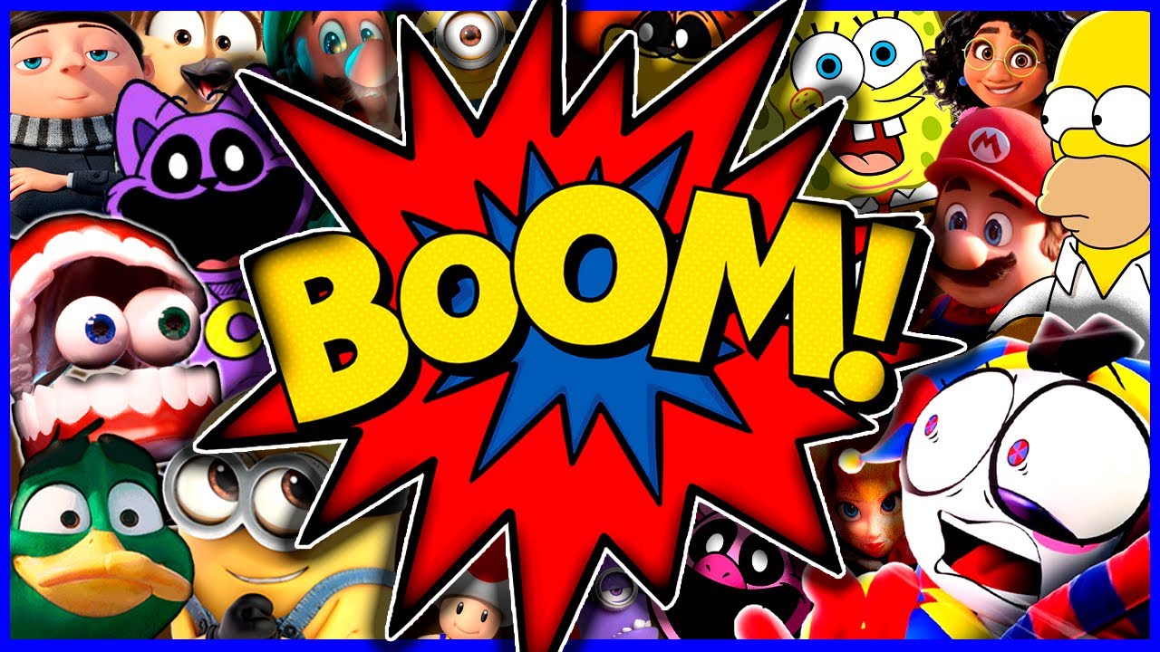 Boom, Boom, Boom, Boom SONG (Movies, Games and Series COVER) feat. The Amazing Digital Circus