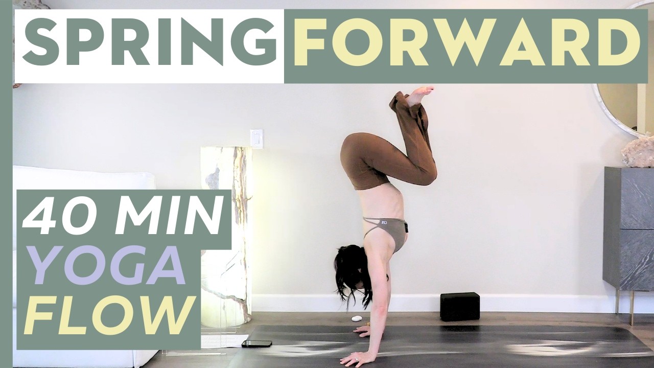 Intermediate to Advanced Yoga Flow | 40-Min to Energize the Body, Mind and Heart