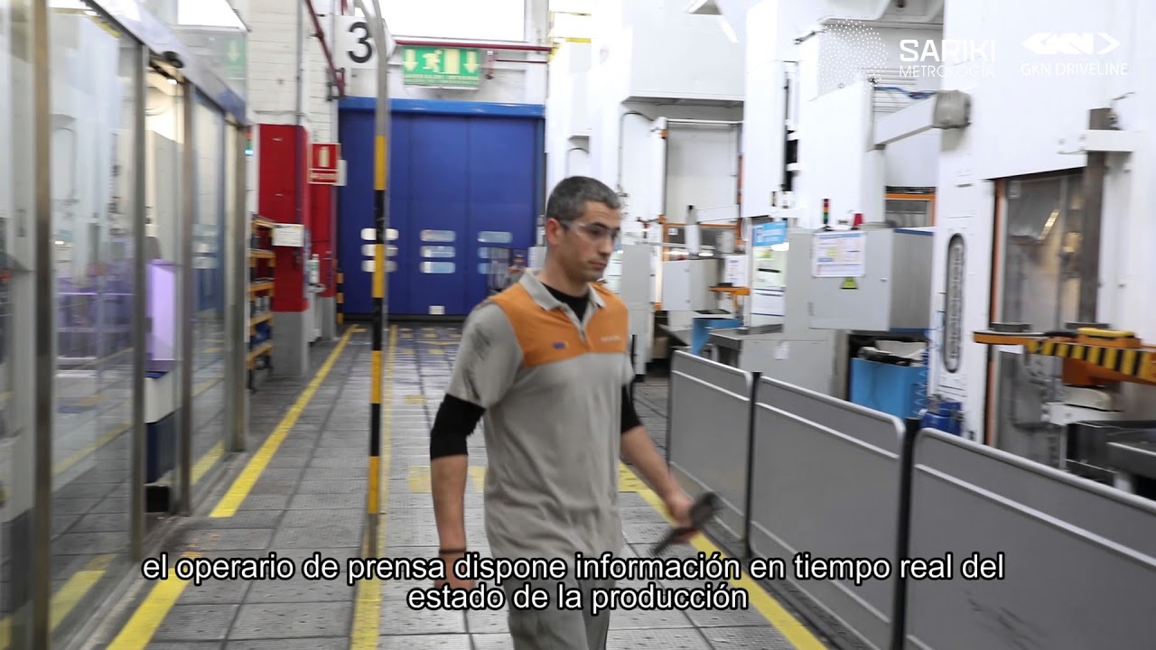 SARIKI Solución de metrología en producción en forja GKN Legazpi / Industria 4.0