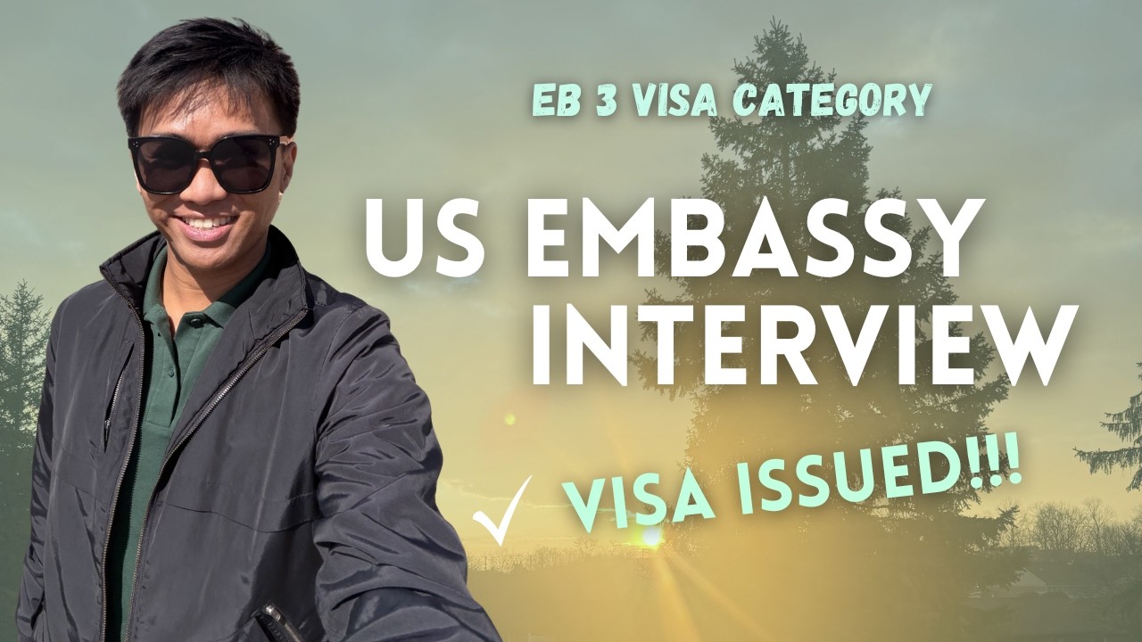 Собеседование в посольстве США | Виза EB3 - иммиграционная виза (Манила)