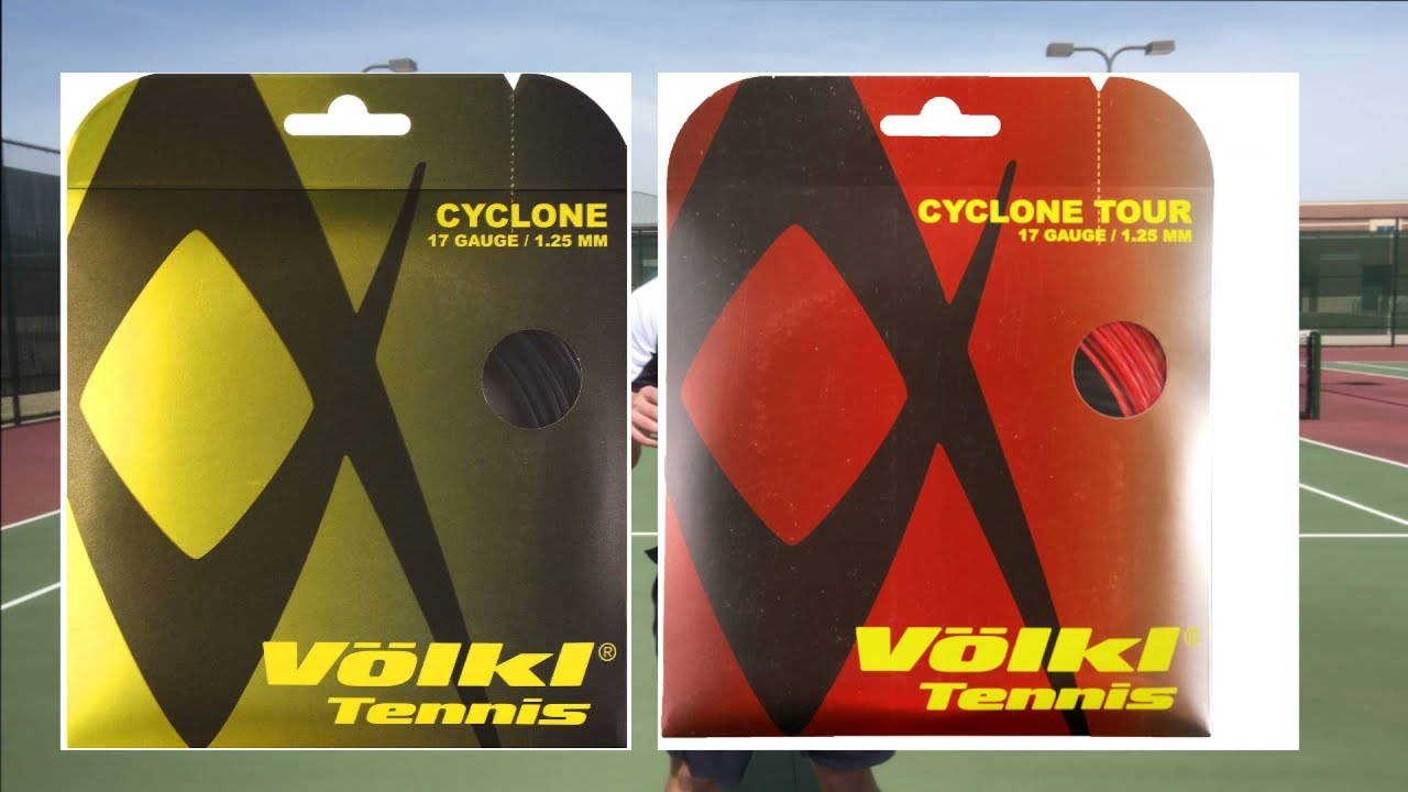 Volkl Cyclone vs Volkl Cyclone Tour - Tennis String Comparison