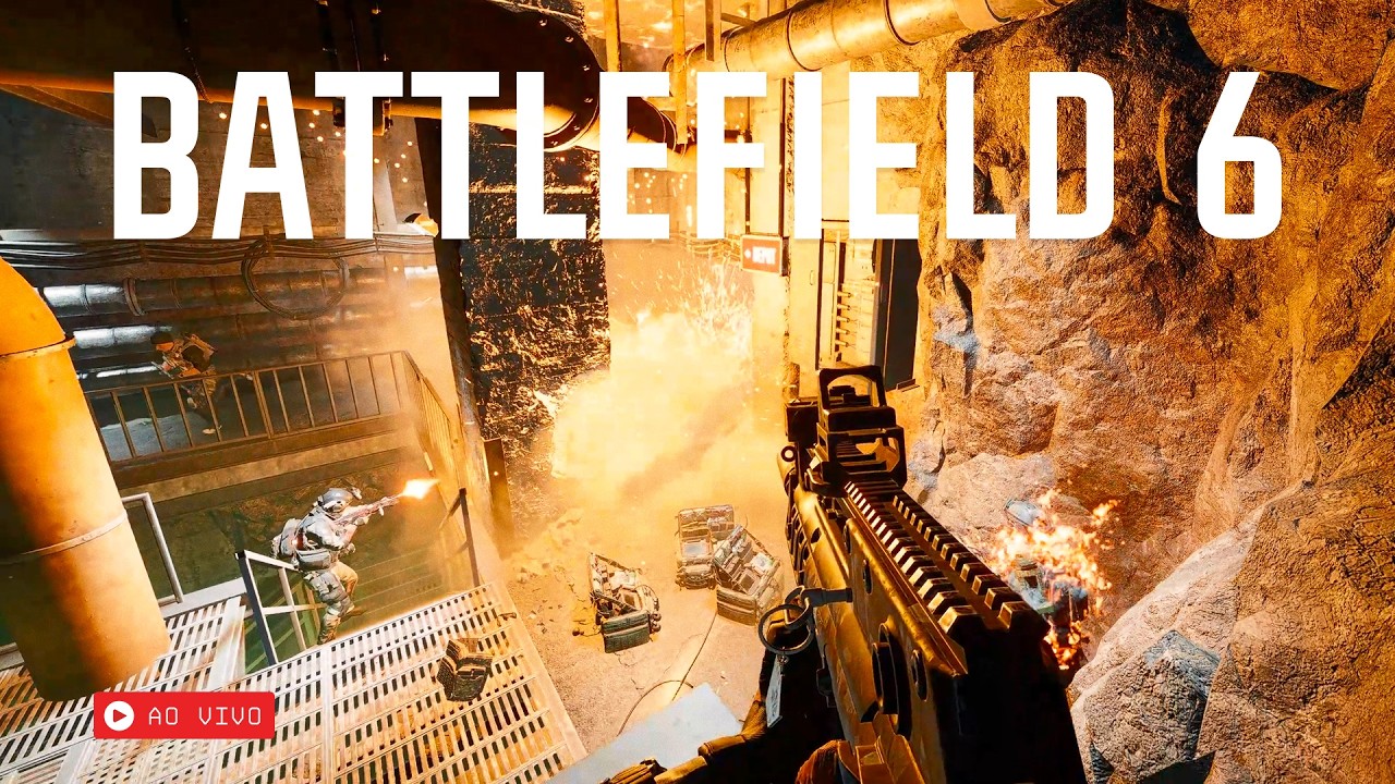 Jogando o NOVO MAPA - Base Hagental do Battlefield 6 (Locker 2.0)