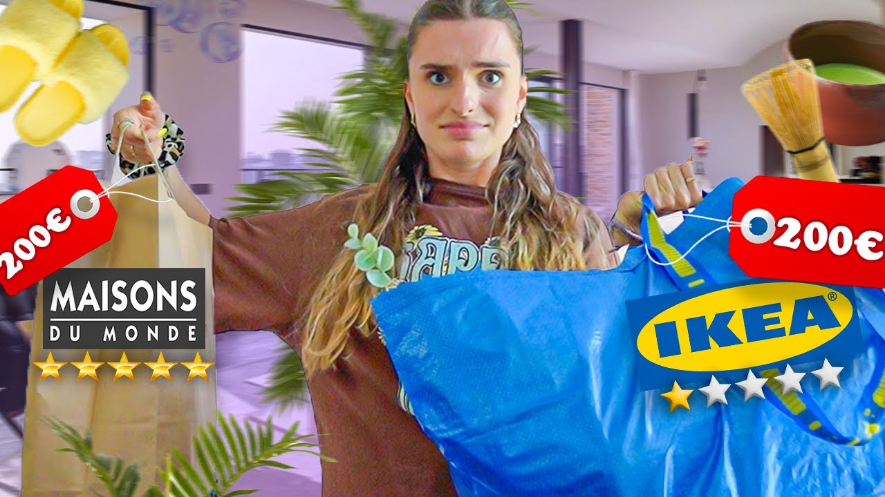 200&euro; IKEA VS 200&euro; MAISON DU MONDE (mais c'est trop abus&eacute; l&agrave;??!)