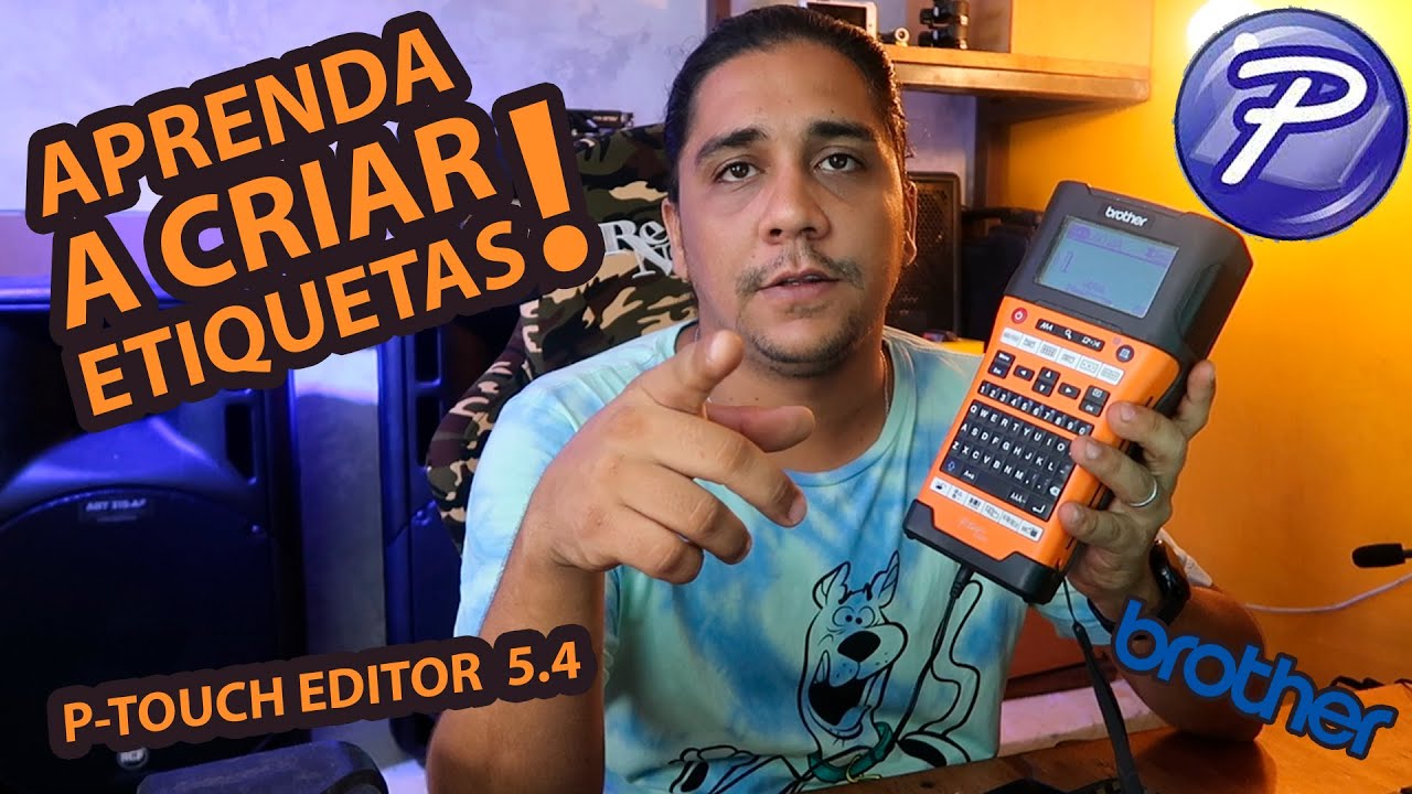 Como criar etiquetas BROTHER no P-Touch Editor