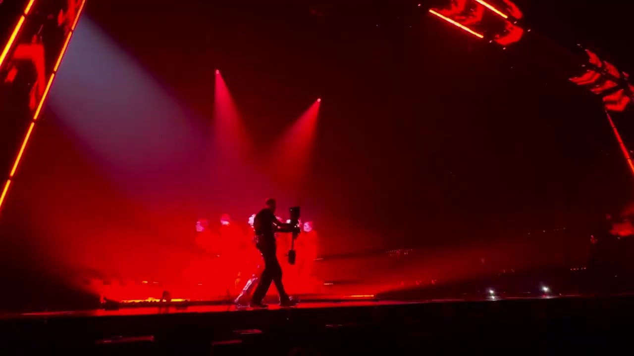 Red Sebastian - Strobe Lights | Belgium Eurovision 2025 | Live from arena