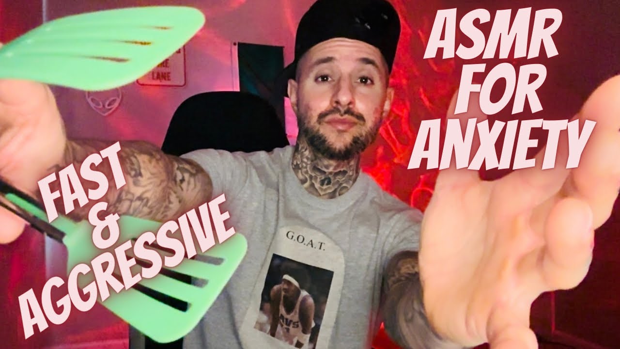 Fast & Aggressive ASMR To Cure Your Anxiety|Stress|Depression & Help You Sleep
