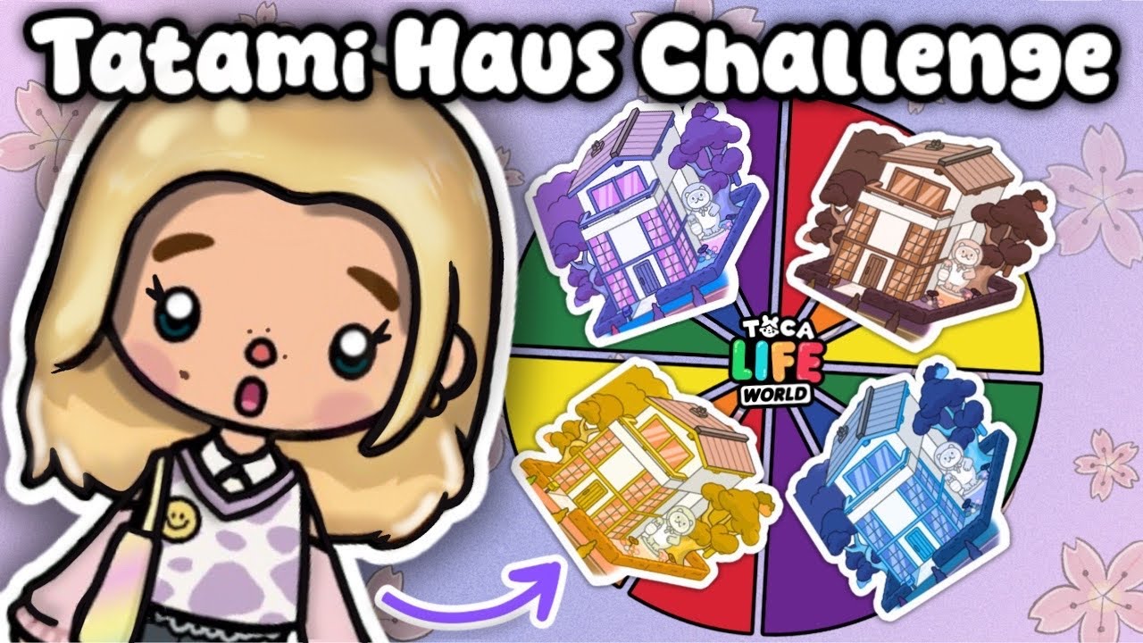 TOCA BOCA TATAMI HAUS einrichten! GLÜCKSRAD entscheidet ELISAS FARBEN 🎨🏠
