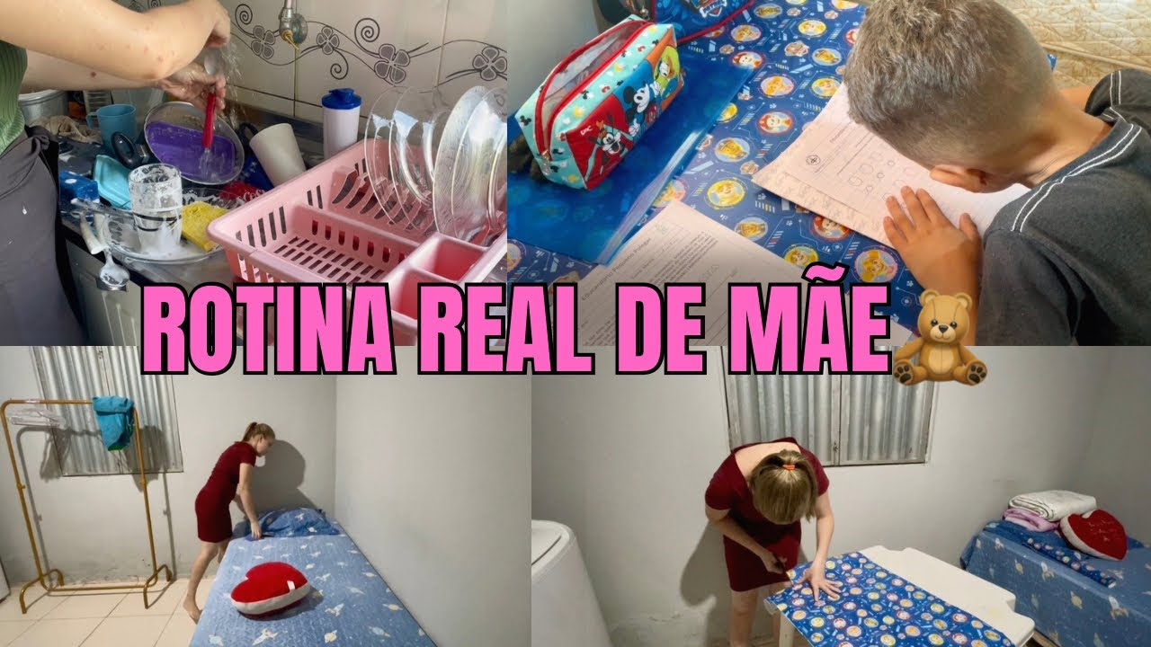 Rotina real de mãe | 3 dias comigo 🧸