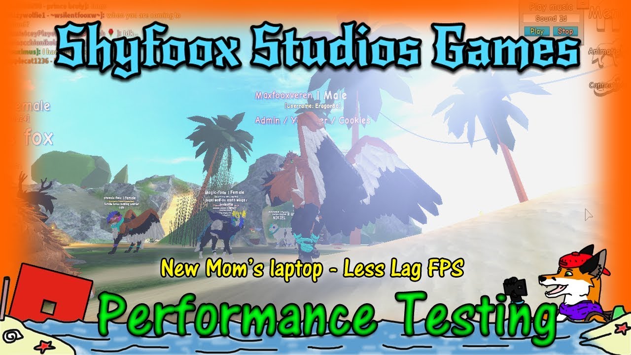 ROBLOX - Shyfoox Studios Games - Performance Testing #1 - HD