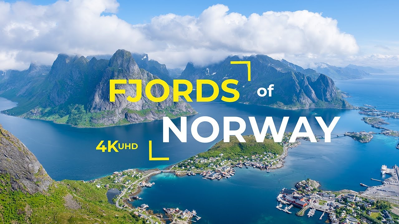 Fjords of NORWAY Best Places to visit. 4K ultra HD