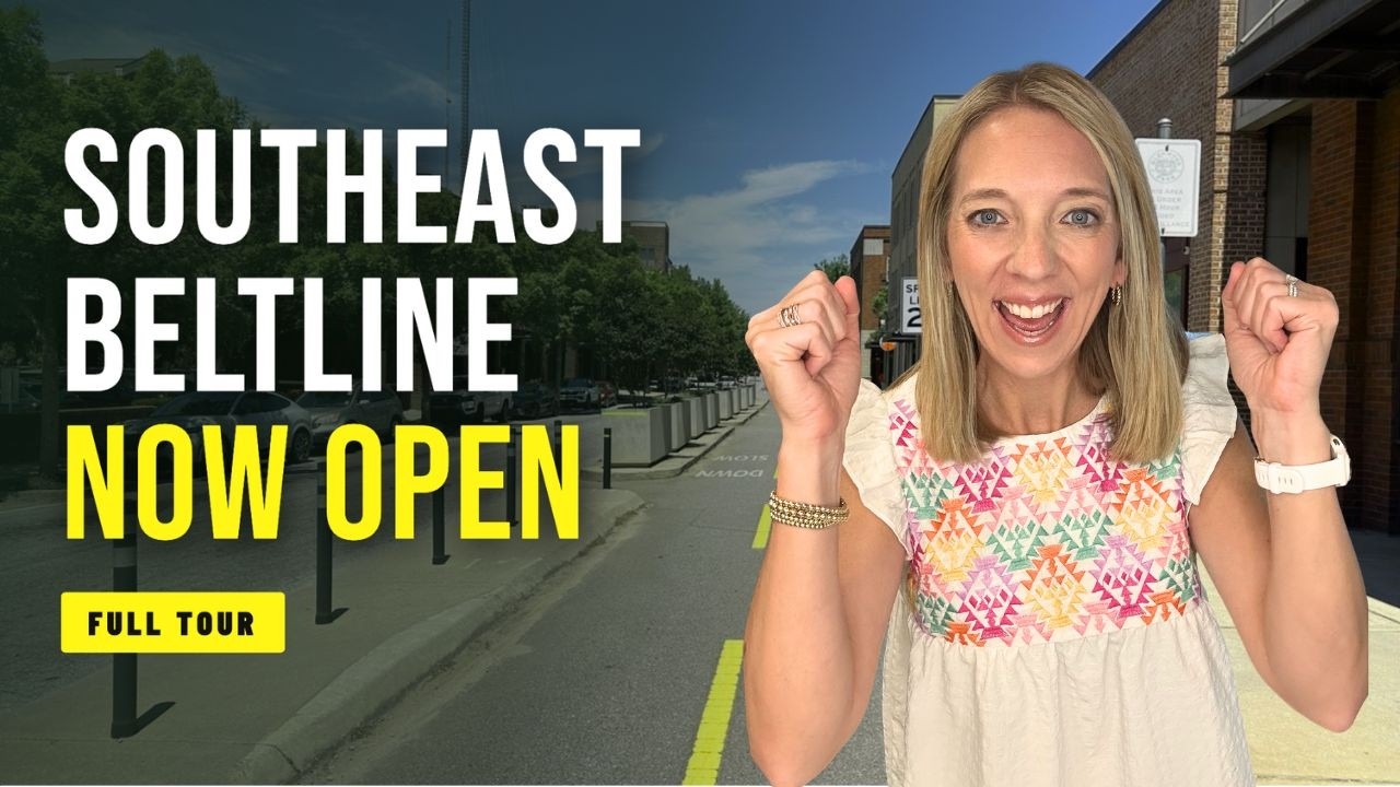 The Atlanta Beltline Southeast Trail is now OPEN! | Full Beltline Trail Tour