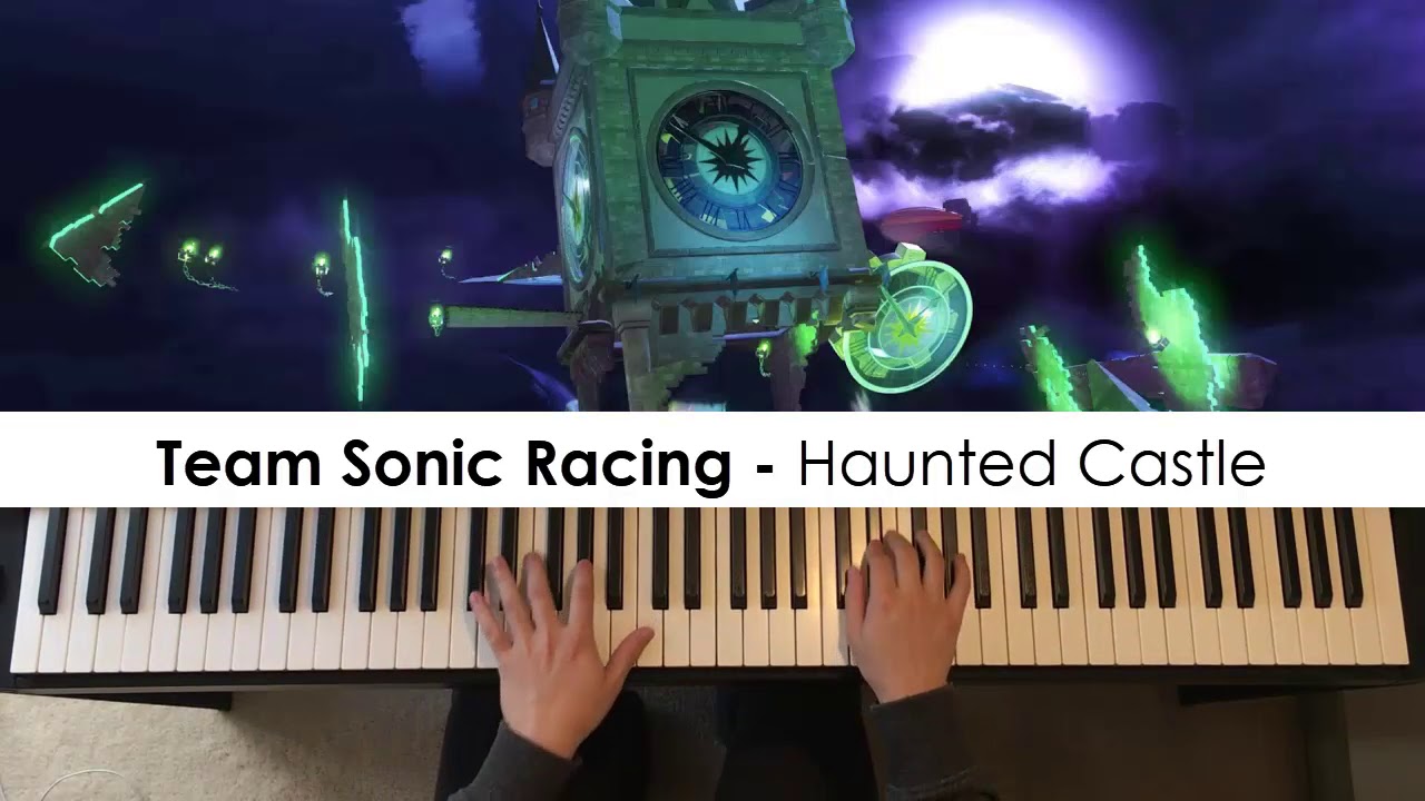 Team Sonic Racing - Haunted Castle (Piano Cover) | Dedication #583