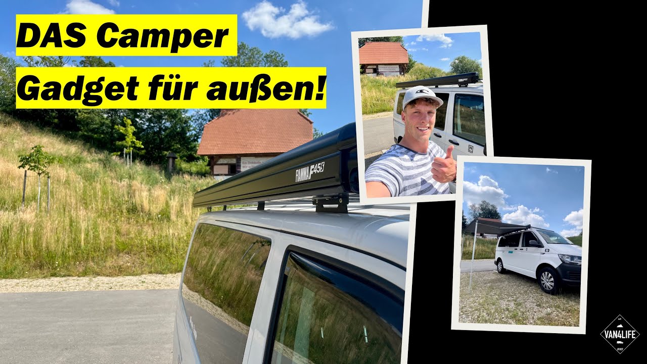 DAS Camper Gadget f&uuml;r au&szlig;en! | DIE Markise f&uuml;r den Van!