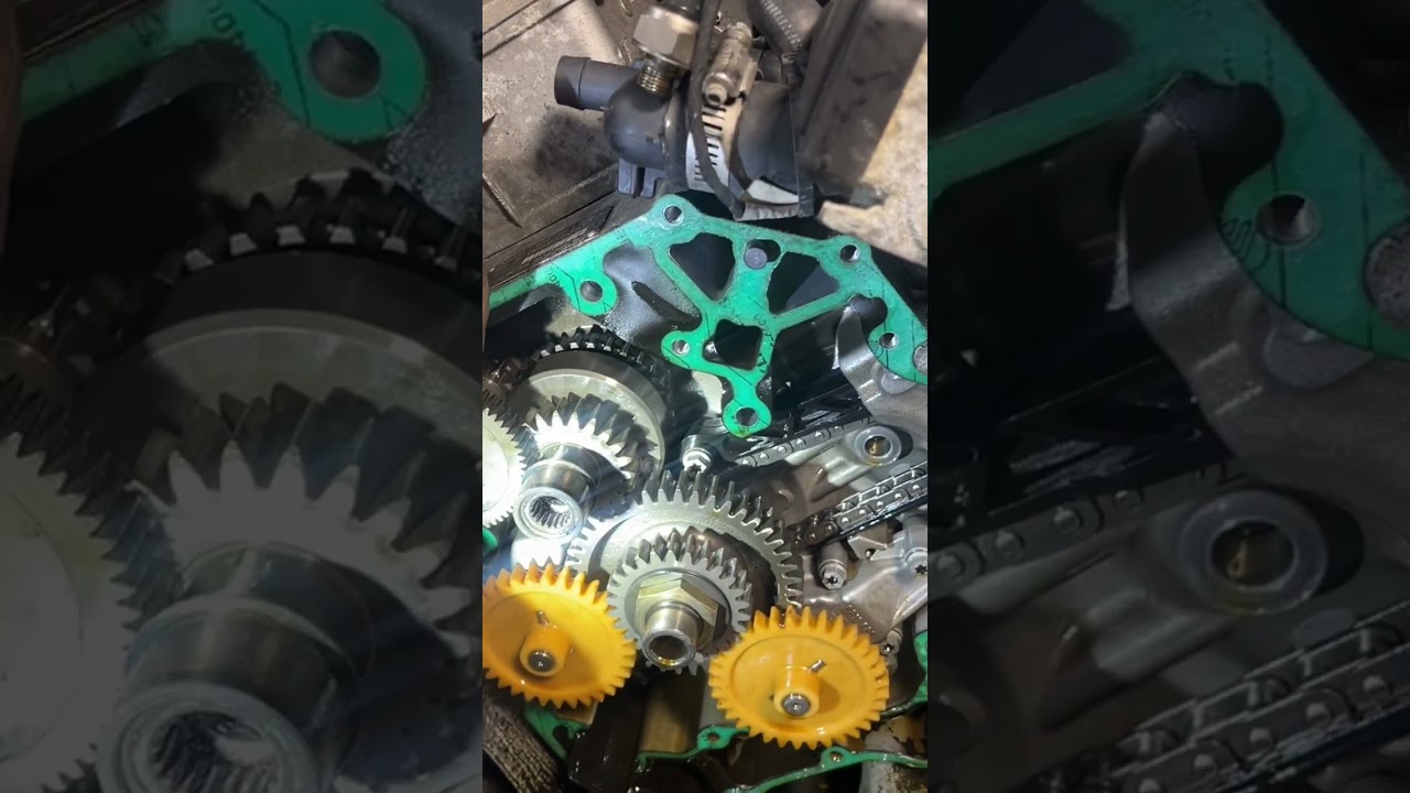 Skidoo V1000 broken alternator gear