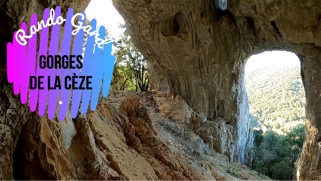 Randonnée Gard - Curiosités géologiques des Gorges de la Cèze