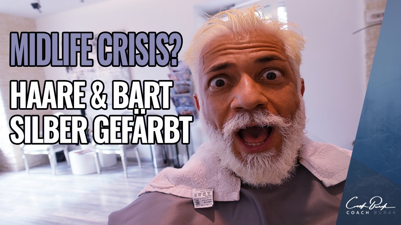 Ich f&auml;rbe meinen Bart & Haare Silber - Grau