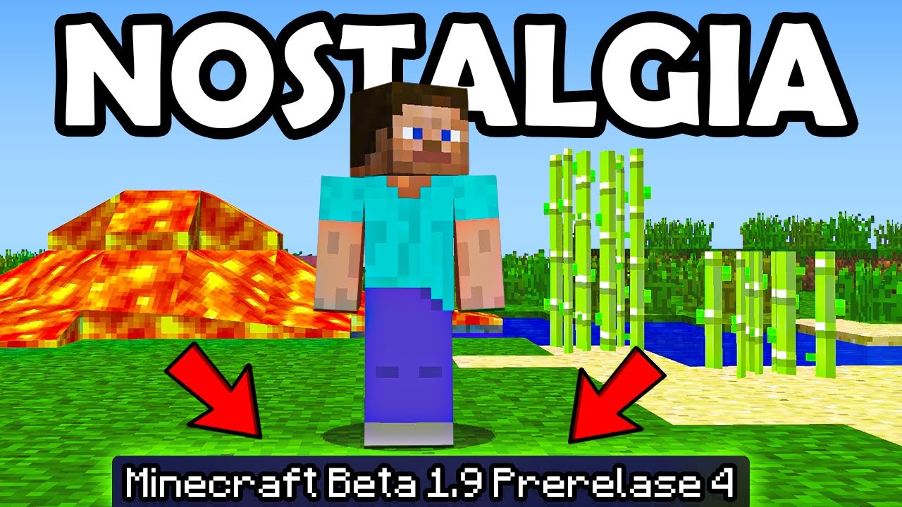 MINECRAFT BETA jest NIESAMOWITY 😮 | Odkrywam stare wersje Minecraft