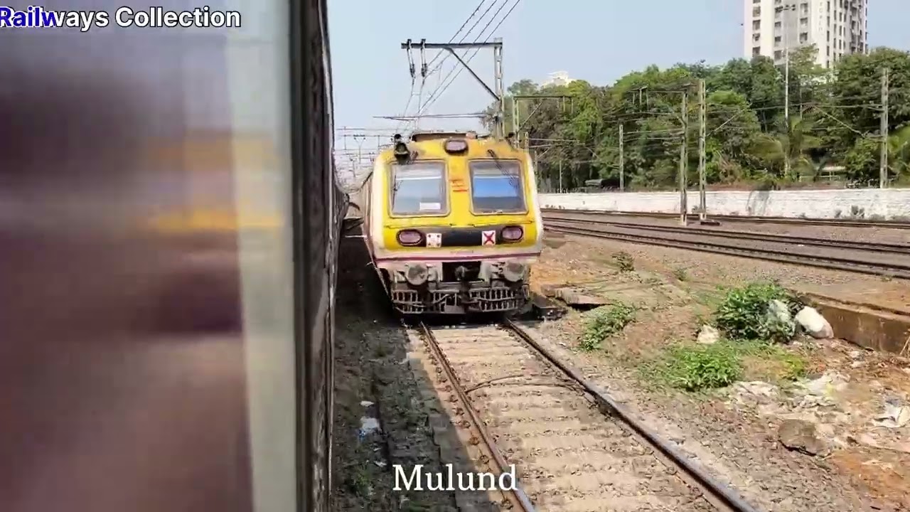 Mumbai Local Train ll Ultimate Journey Between Kanjurmarg and Kalyan Station Mumbai