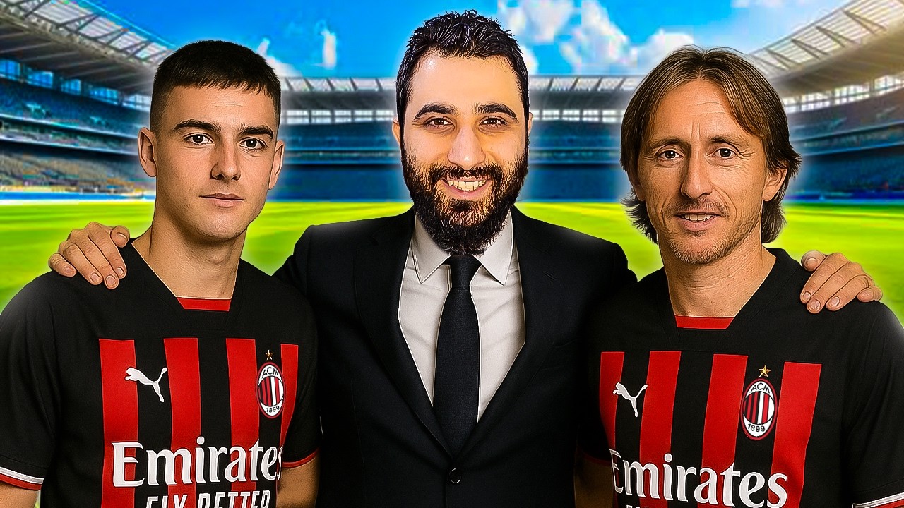 دربت الميلان 5 سنوات بقيادة لوكا مودريتش