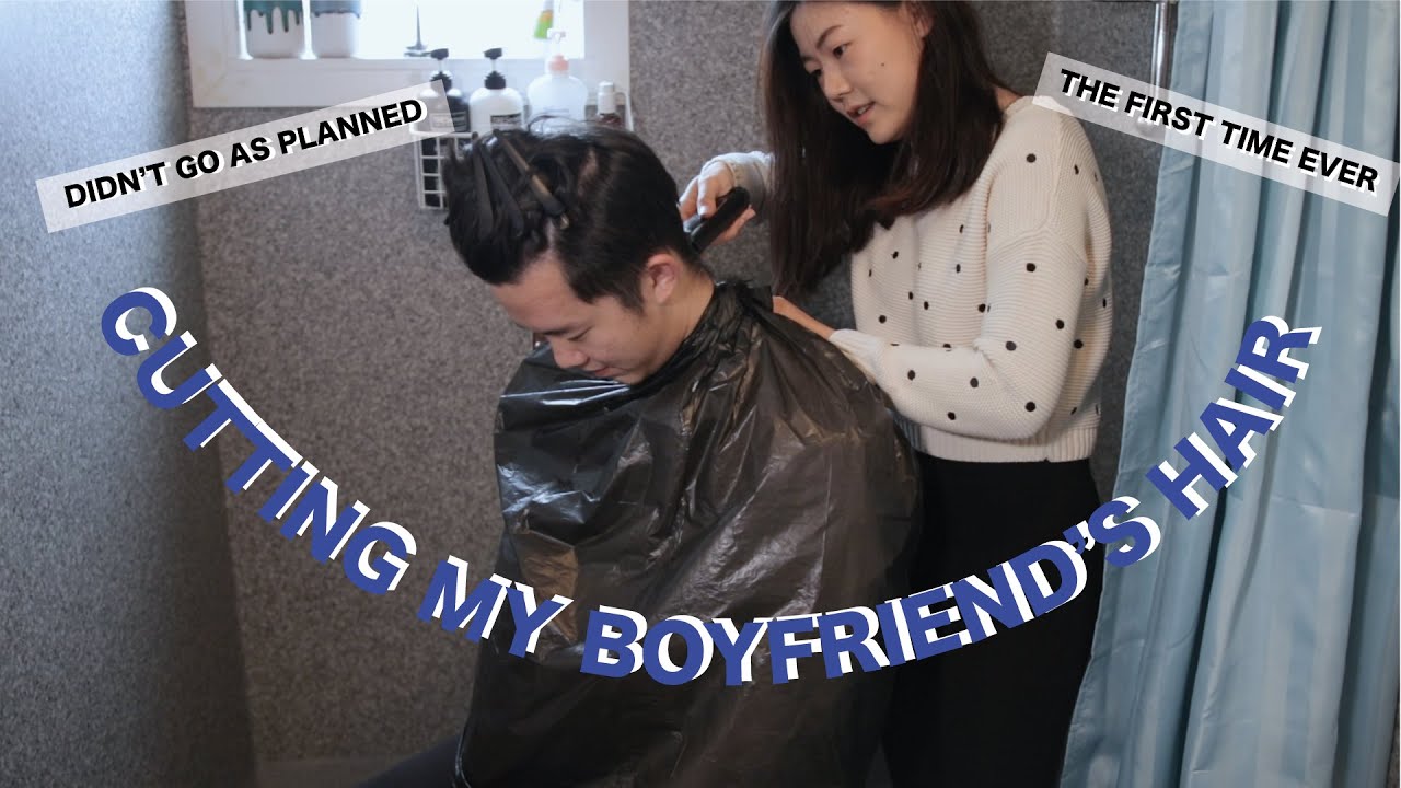 CUTTING MY BOYFRIEND'S HAIR (after Quarantine) | cc THAI SUB | Aorist in Wonderland EP.11