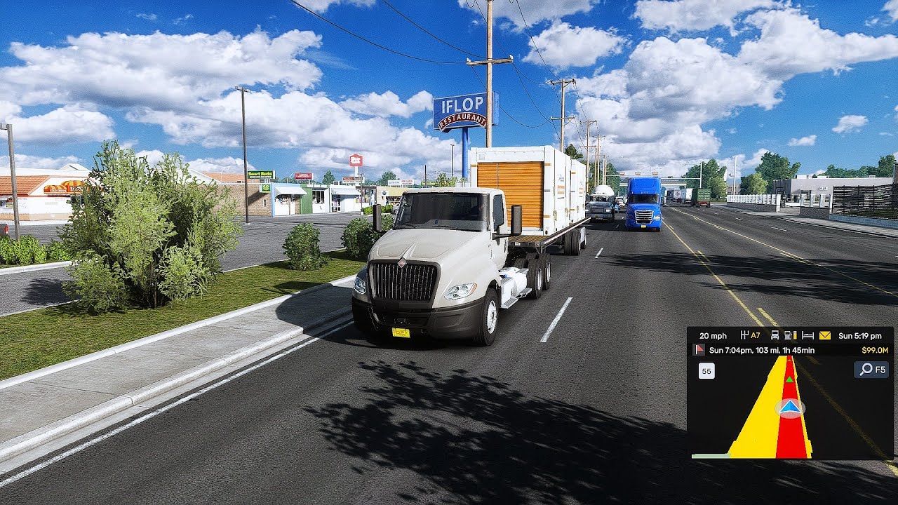 Container Run on Route A7 || 4k gameplay || KOLKATA GAMER ||