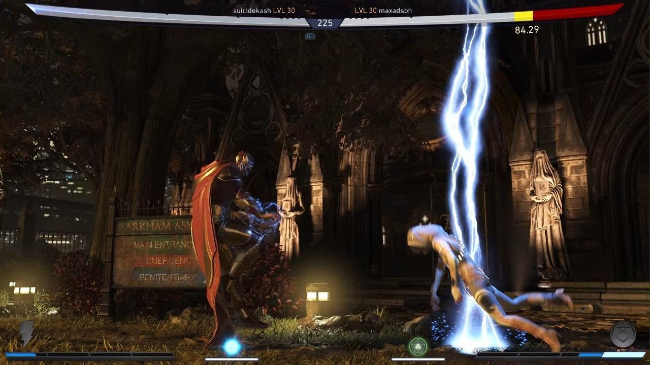 Injustice 2: Enchantress Vs Black Atom