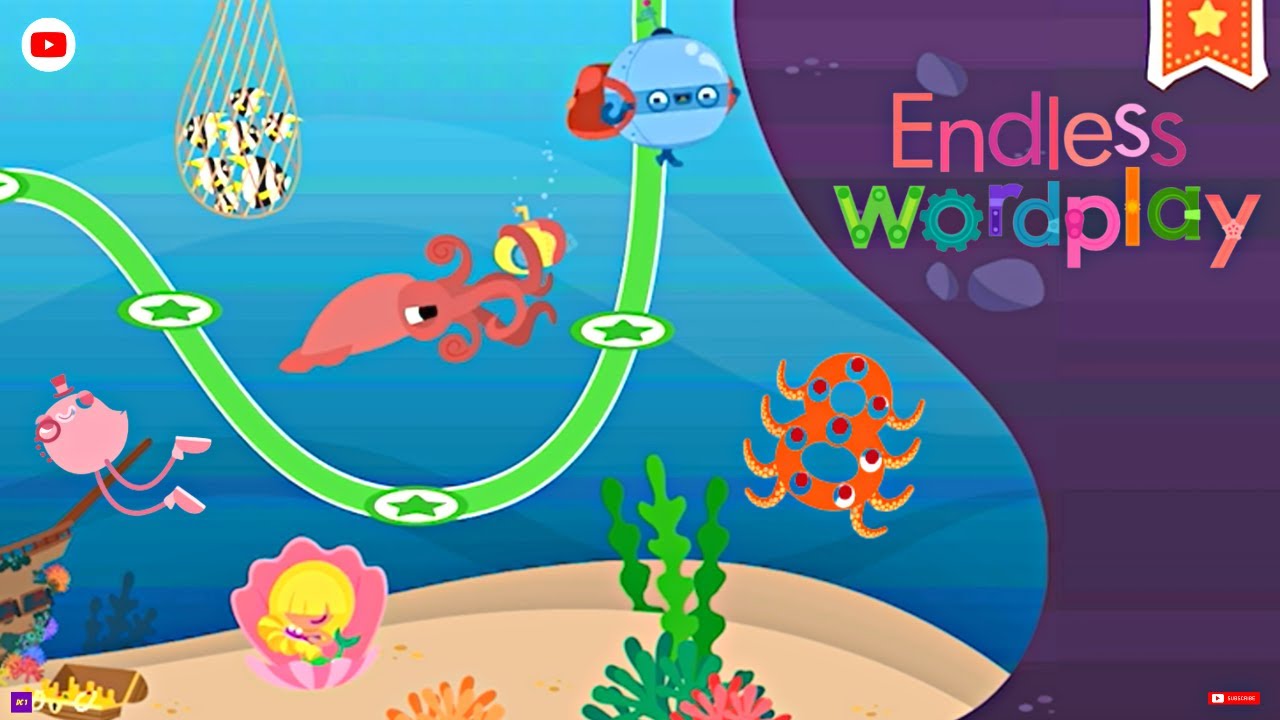 Endless Wordplay: The Underwater Ocean | Part 7 - Spelling, Rhymes, and Word Building