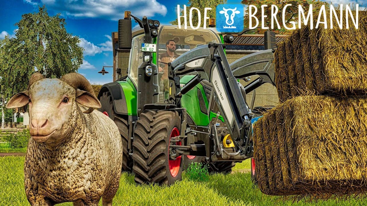 LS22 | HOF BERGMANN #03 - Schafe, Ziegen und ein GARTEN -  Farming Simulator 22