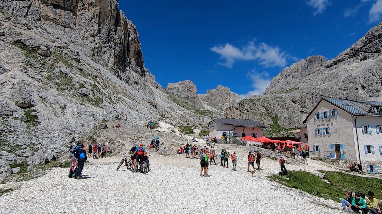 MTB Tour rifugio Vajolet