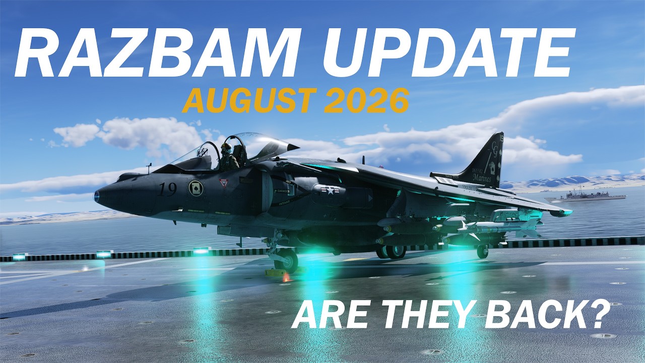 Is RAZBAM coming back? | August 2026 Razbam & DCS Update