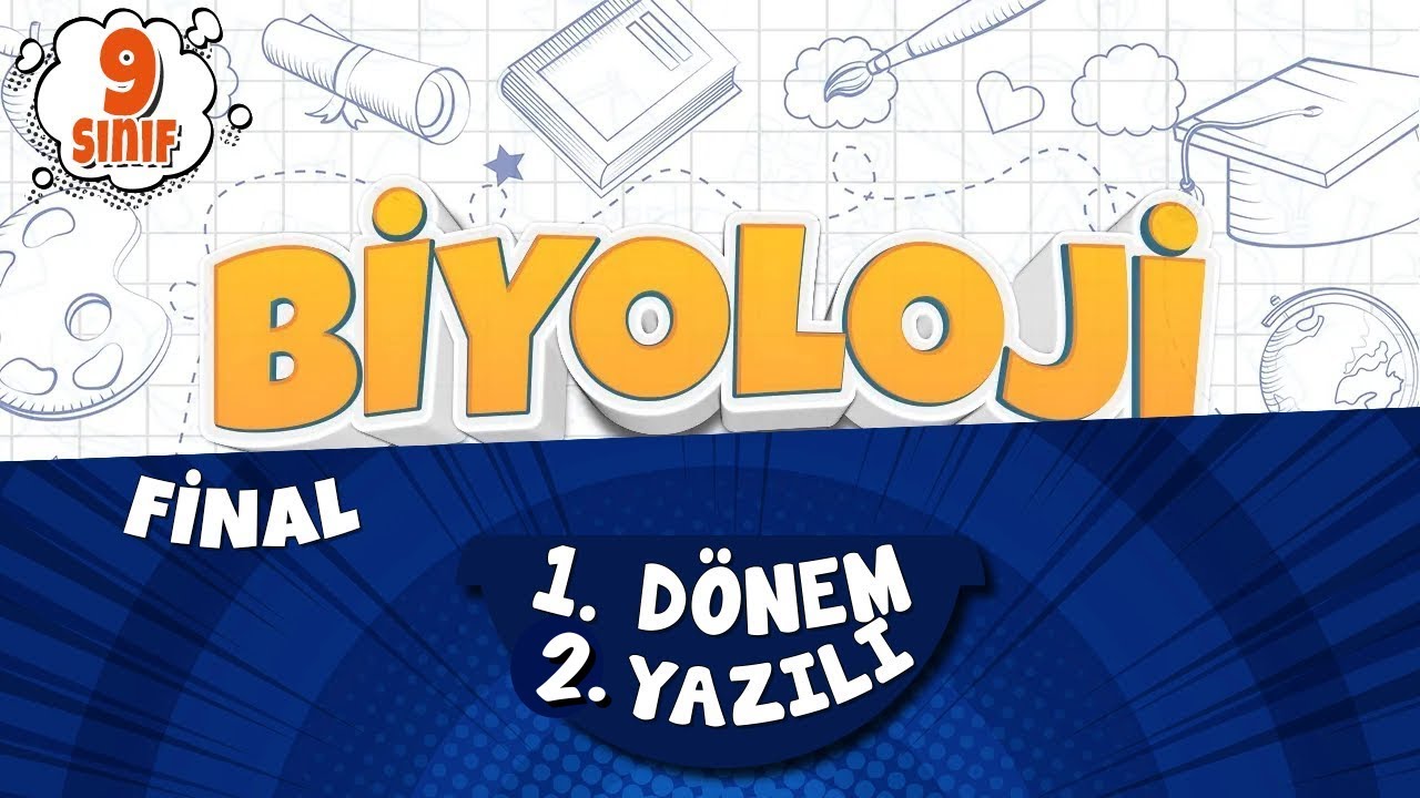 9. SINIF BİYOLOJİ YAZILI HAZIRLIK- FİNAL | 1. Dönem 2. Yazılı | 2026