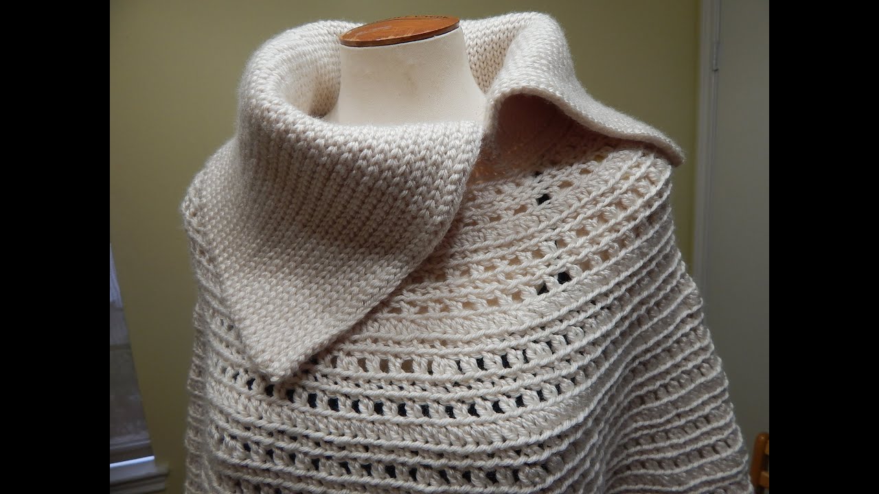 Capa Crochet para Invierno Elegante (cc)
