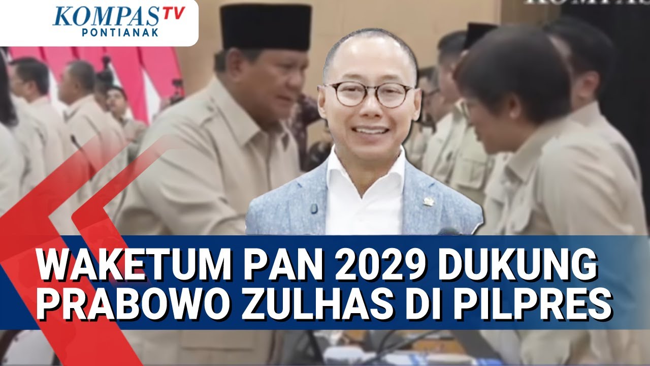 Waketum PAN Dukung Prabowo-Zulhas Untuk Pilpres 2029
