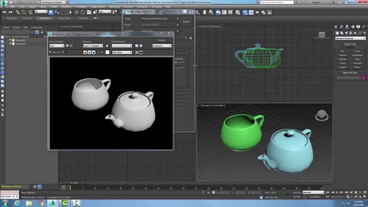 3ds Max  02-36 NVIDIA iray Renderer