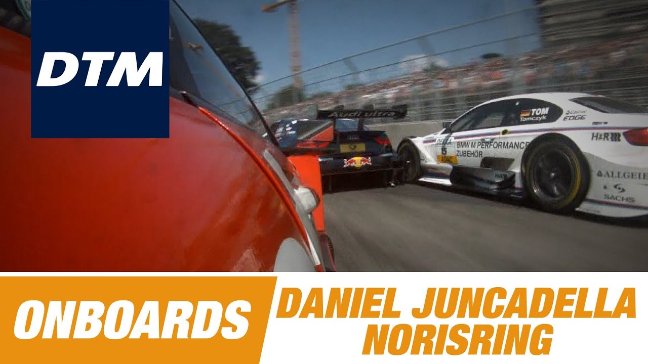 Onboard Daniel Juncadella DTM Mercedes AMG C-Coupé - DTM Race Norisring