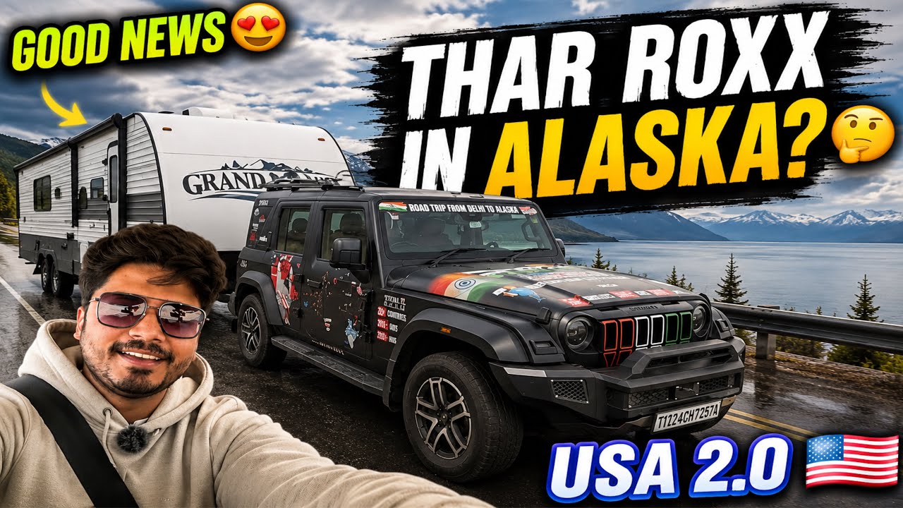 Thar Roxx On Alaska (USA) 🇺🇸 Road Trip? 😍| Ep:92 | Road Trip To America 🇺🇸